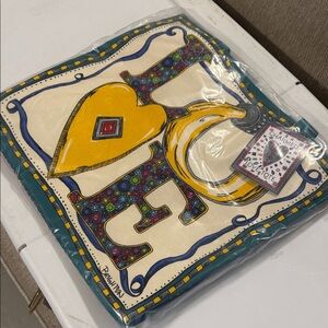 Brighton Multicolor Charmed Love Tote NIB